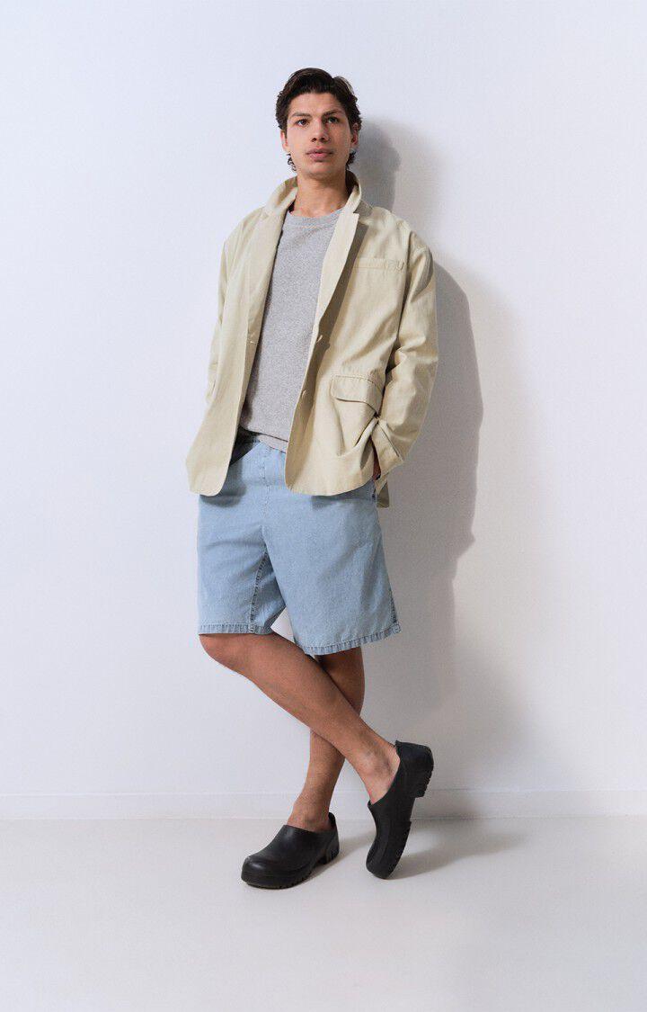 American Vintage Blue Snow Paybou Bermuda Shorts Herren hellblau